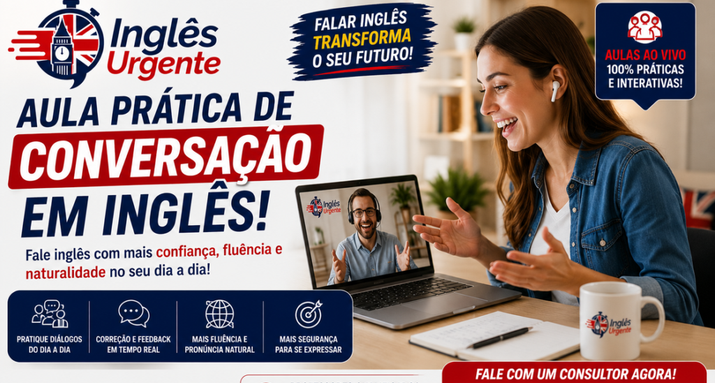 Conversação Rápida de Inglês em São Paulo