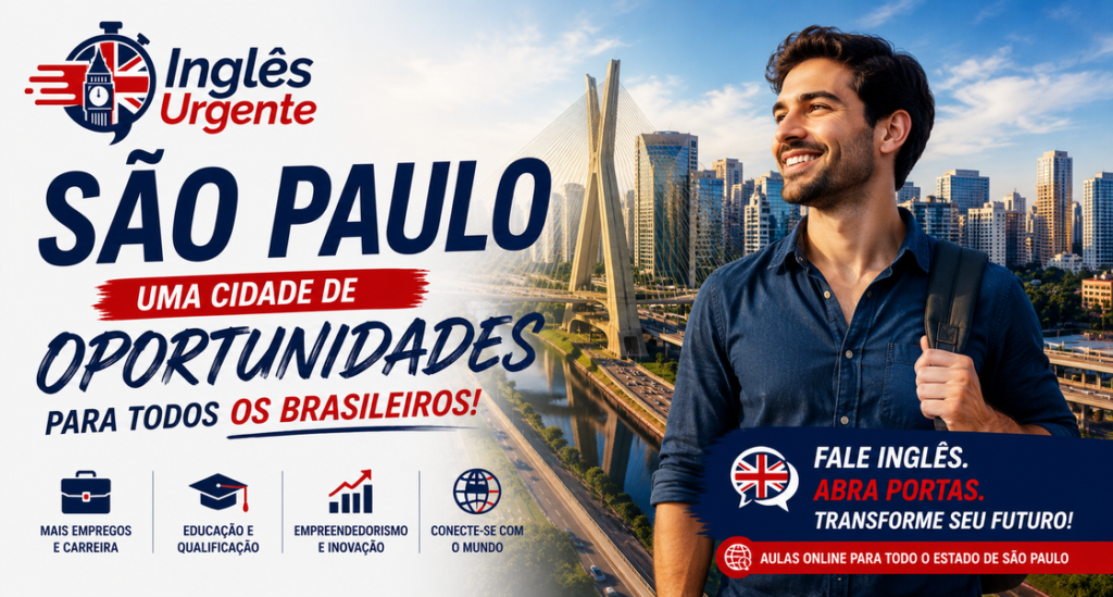 Aprender Inglês Rápido em São Paulo
